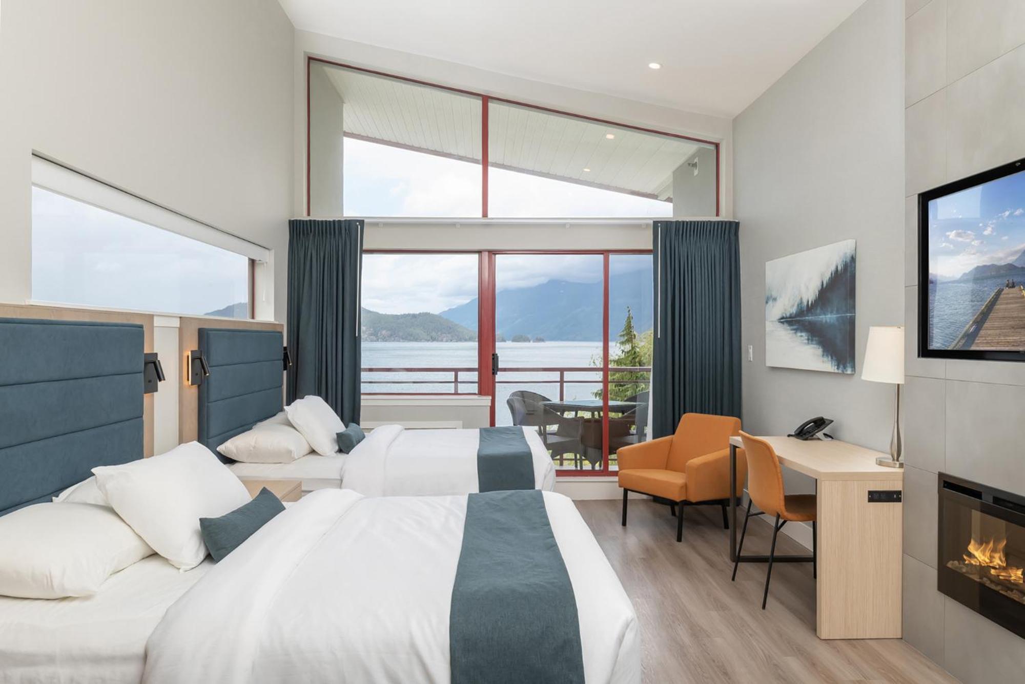 Harrison Beach Hotel Harrison Hot Springs Eksteriør bilde