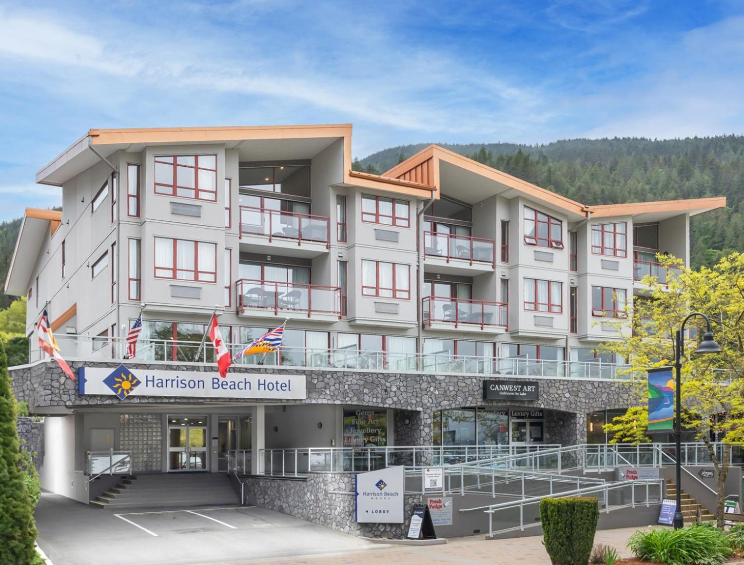 Harrison Beach Hotel Harrison Hot Springs Eksteriør bilde